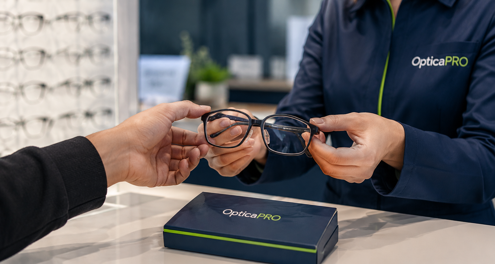 Recogida de gafas en ÓpticaPRO Ciudad Real